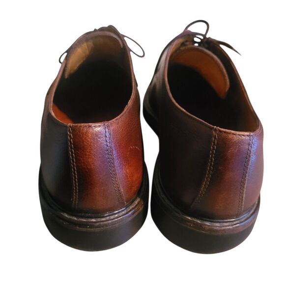 Mephisto Polished Pebbled Leather Oxfords Shoes Men\'s Size 12.5 Brown Business main image 10
